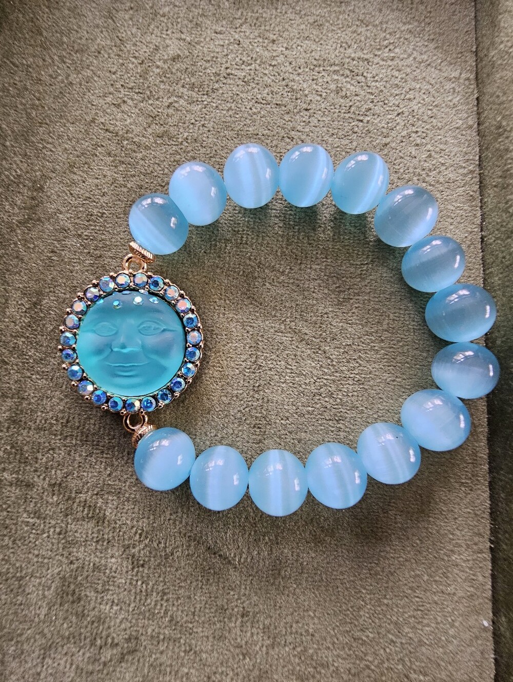Moon Face Bracelet